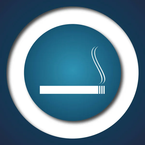 Сигарети значок — стокове фото