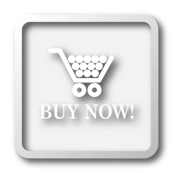 Comprar ahora icono carrito de compras — Foto de Stock