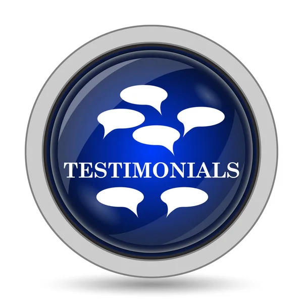 Testimonials icon — Stock Photo, Image