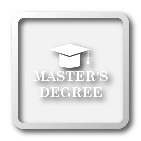 Magisterexamen-ikonen — Stockfoto