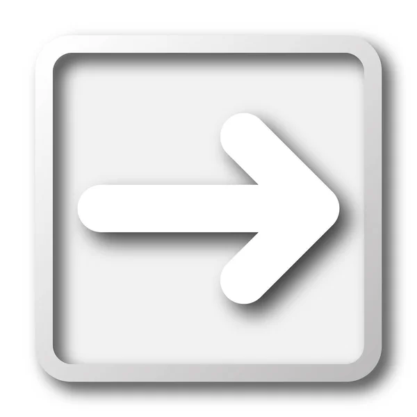 Right arrow icon — Stock Photo, Image