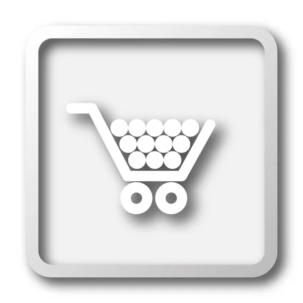 Shopping cart icon — Stock Photo, Image