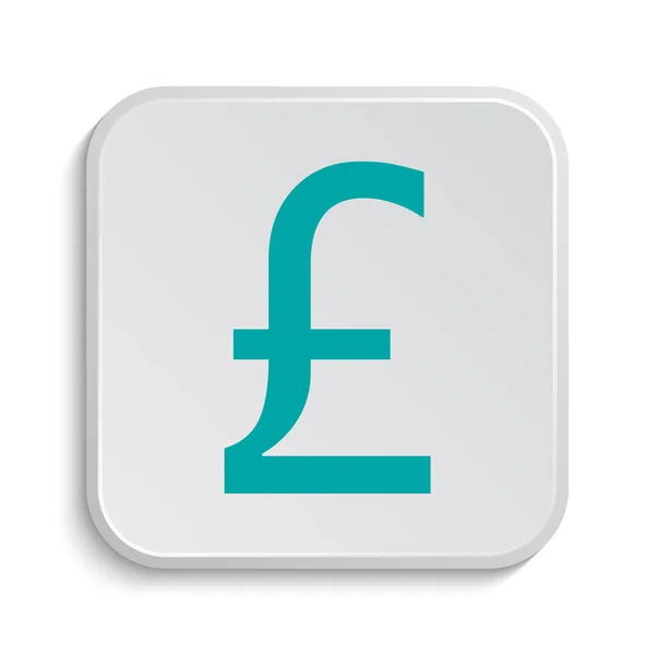 Pound icon — Stock Photo, Image