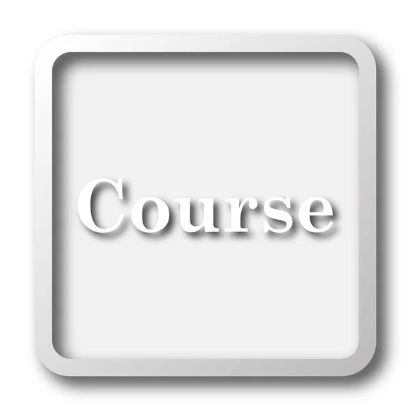 Course icon — Stock Photo, Image