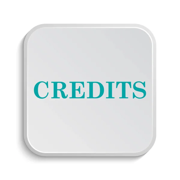 Credits icon — Stock Photo, Image