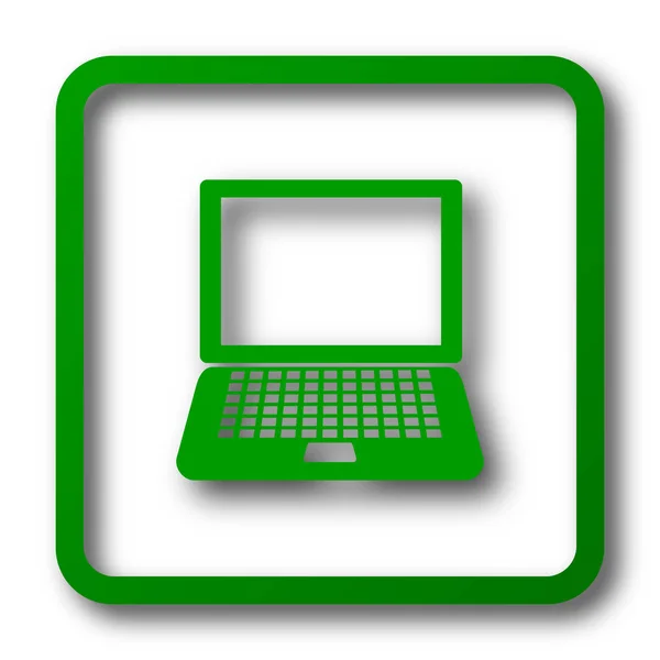 Laptop icon — Stock Photo, Image