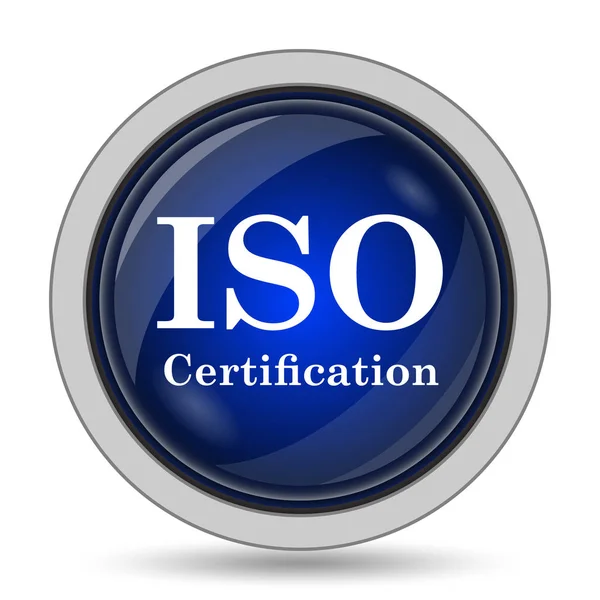 ISO certifiering ikonen — Stockfoto