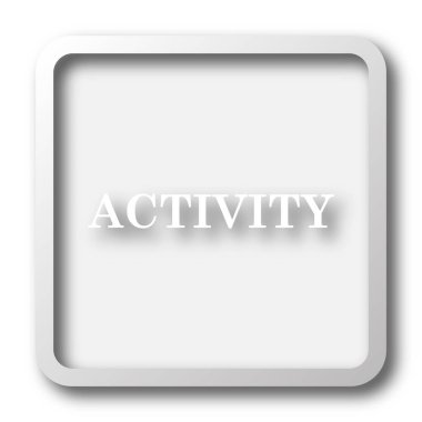 Etkinlik simgesi. Beyaz arka plan üzerinde Internet düğmesi