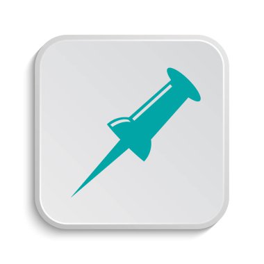 PIN simgesi. Beyaz arka plan üzerinde Internet düğmesi