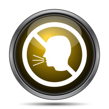 Konuşan bir simge yoktur. Beyaz arka plan üzerinde Internet düğmesi