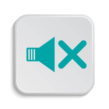 Ses simge yok. Beyaz arka plan üzerinde Internet düğmesi