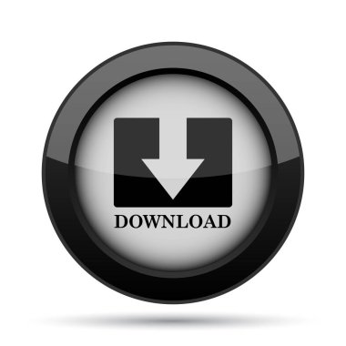 Simgesini indirin. Beyaz arka plan üzerinde Internet düğmesi