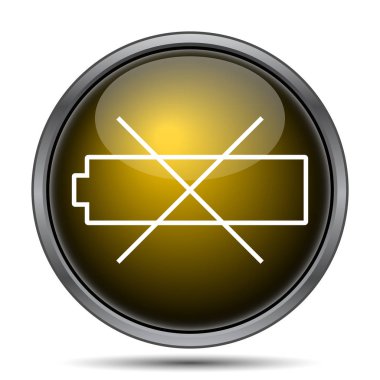 boş bir pil simgesi