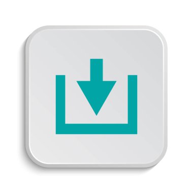 Simgesini indirin. Beyaz arka plan üzerinde Internet düğmesi