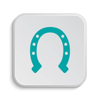 At nalı simgesi. Beyaz arka plan üzerinde Internet düğmesi