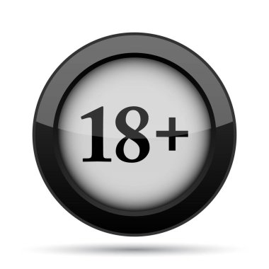 18 artı simgesi. Beyaz arka plan üzerinde Internet düğmesi