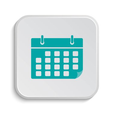 Takvim simgesini. Beyaz arka plan üzerinde Internet düğmesi