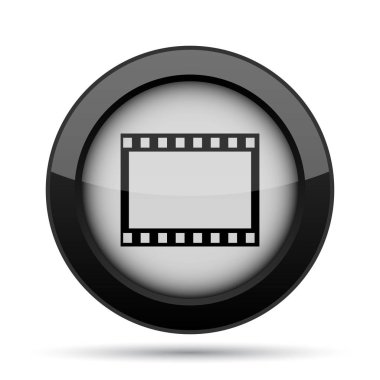 Fotoğraf simge. Beyaz arka plan üzerinde Internet düğmesi