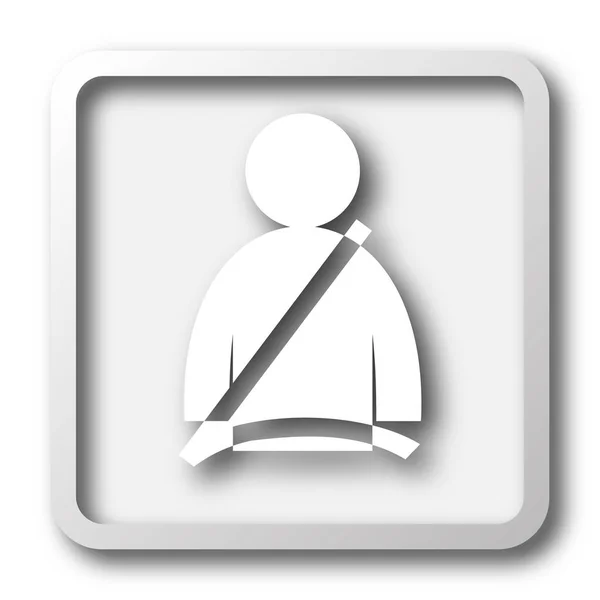 Safety belt icon — Stock Photo, Image