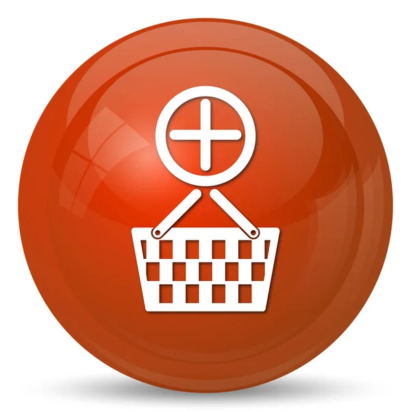 Add to basket icon — Stock Photo, Image