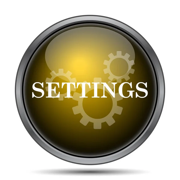 Settings icon — Stock Photo, Image