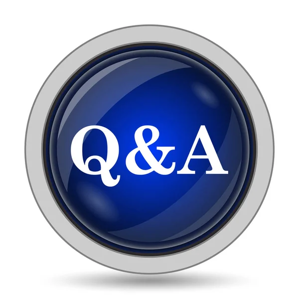 Q&A pictogram — Stockfoto