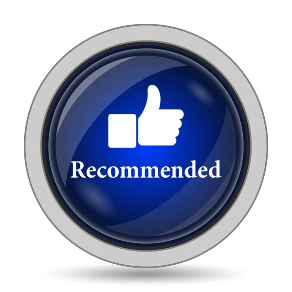 Recommended icon — Stock Photo, Image