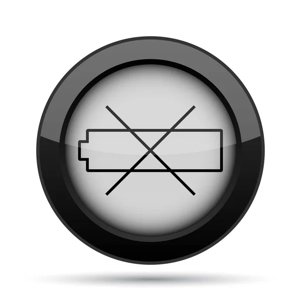 Empty battery icon — Stock Photo, Image