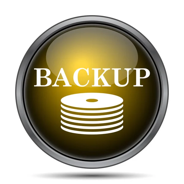 Backup Symbol Internet Taste Auf Weißem Hintergrund — Stockfoto