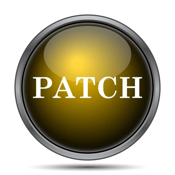 Patch Icon Internet Button White Background — Stock Photo, Image