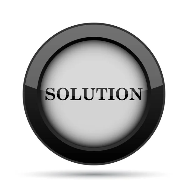 Solution icon — Stock Photo, Image