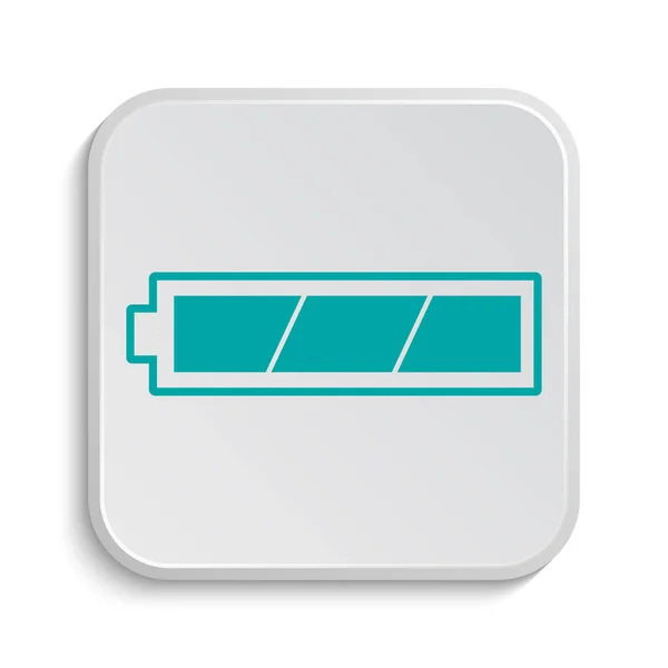 Fully charged battery icon — Zdjęcie stockowe