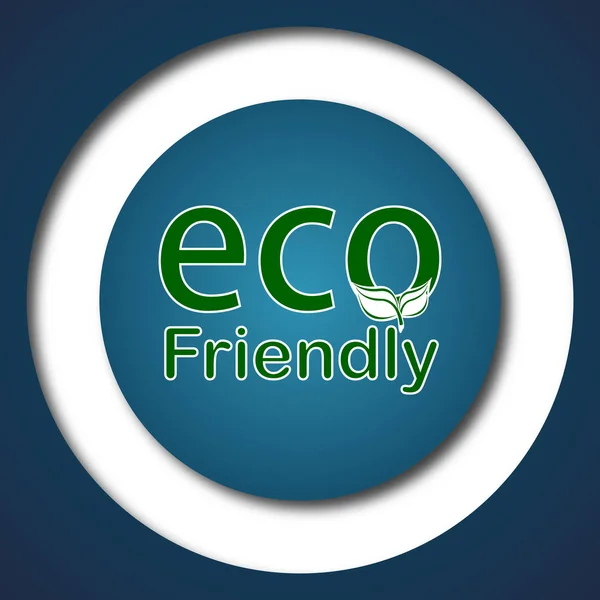 Eco friendly ikonen — Stockfoto