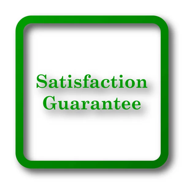 Satisfaction guarantee icon — Stock Photo, Image