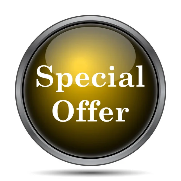 Special Offer Icon Internet Button White Background — Stock Photo, Image