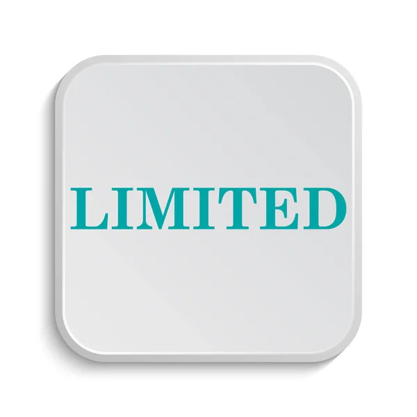 Limited icon — Stock Photo, Image