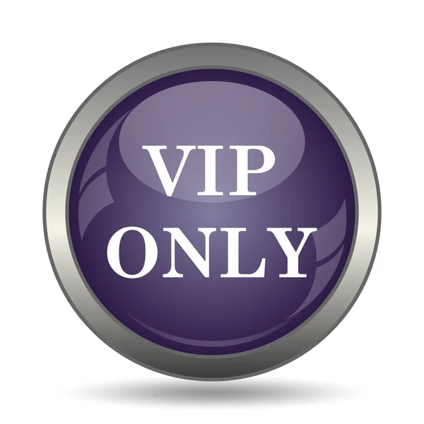 VIP only icon. Internet button on white background