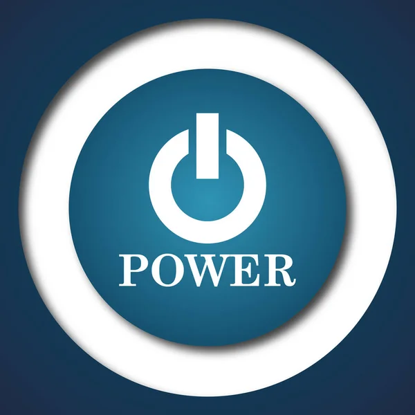 Power button icon — Stock Photo, Image