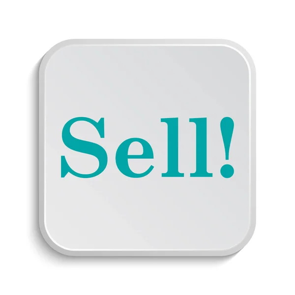 Sell Icon Internet Button White Background — Stock Photo, Image