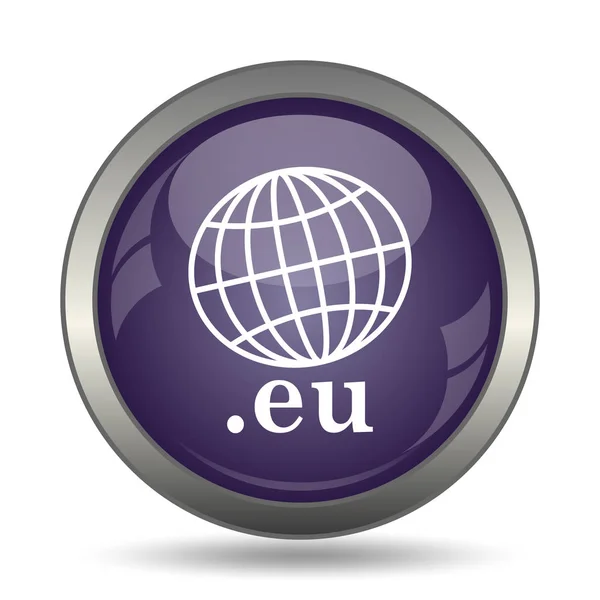 Icon Internet Button White Background — Stock Photo, Image