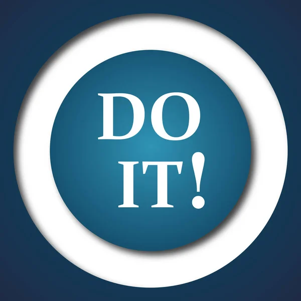 Do it icon — Stock Photo, Image