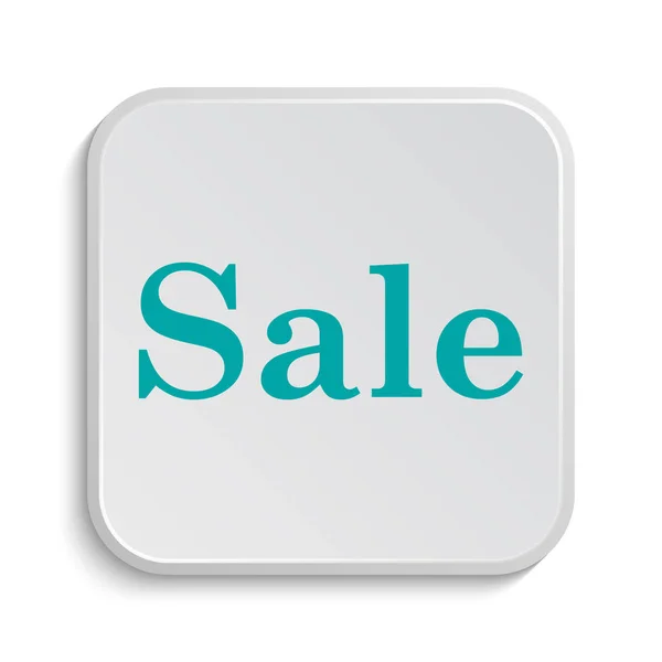 Sale Icon Internet Button White Background — Stock Photo, Image