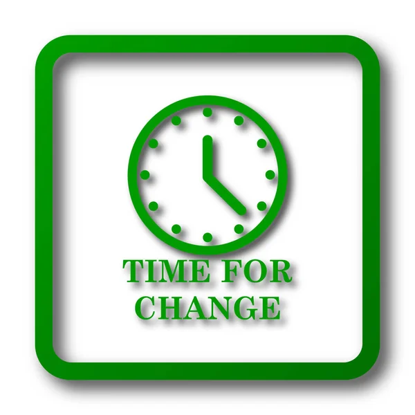 Tiempo para el icono de cambio —  Fotos de Stock