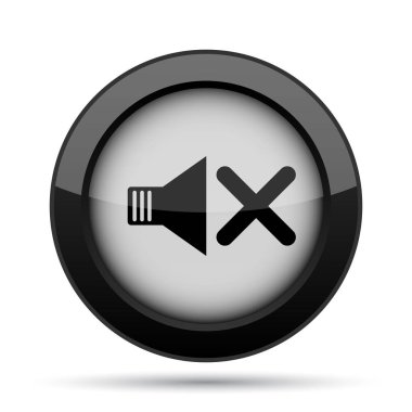 Ses simge yok. Beyaz arka plan üzerinde Internet düğmesi