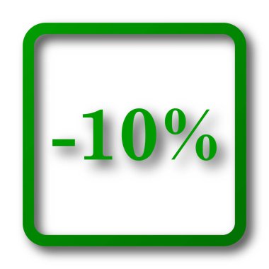 yüzde 10 indirim simgesi