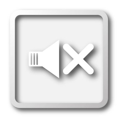 Ses simge yok. Beyaz arka plan üzerinde Internet düğmesi