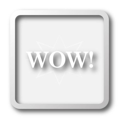 Simge Vay. Beyaz arka plan üzerinde Internet düğmesi