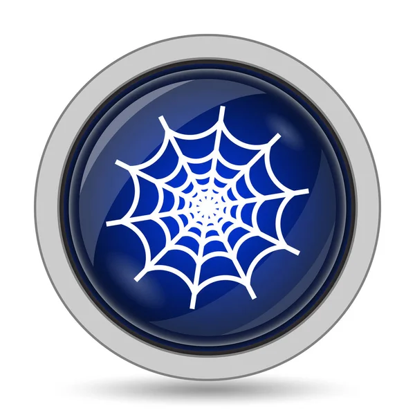 Ícone de teia de aranha — Fotografia de Stock