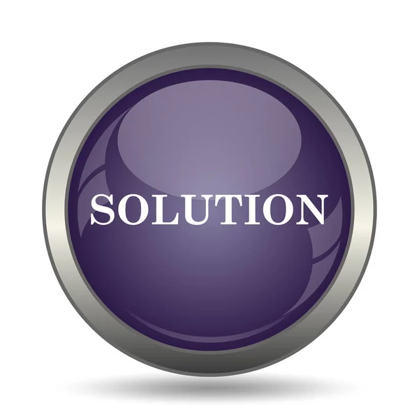 Solution icon — Stock Photo, Image