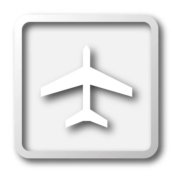 Ikona samolotu — Zdjęcie stockowe